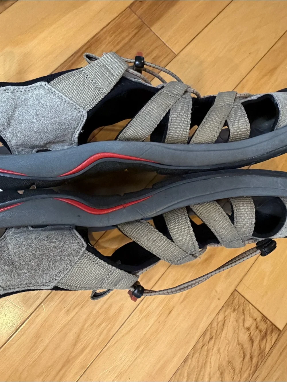 KEEN Newport H2 Men’s Waterproof Sandals Sz 11.5 Taupe Gray Hiking Water Shoes